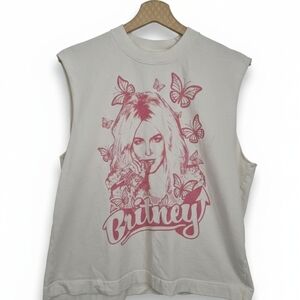 RARE Britney Spears x Abercrombie & Fitch Muscle Tee | The Britney Project Sz S